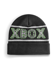 Vanilla Underground Black Xbox Boys Winter Beanie Hat - Image 2 of 6