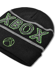 Vanilla Underground Black Xbox Boys Winter Beanie Hat - Image 4 of 6