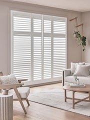 Cloud White Hartford Made to Measure Shutters - Image 2 of 6