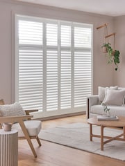 Cloud White Hartford Made to Measure Shutters - Image 3 of 6