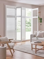 Cloud White Hartford Made to Measure Shutters - Image 4 of 6