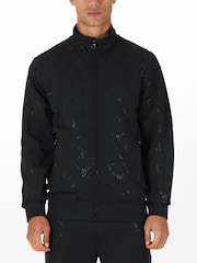 Luke 1977 Ronaldo Zip Black Sweat - Image 1 of 7