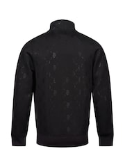 Luke 1977 Ronaldo Zip Black Sweat - Image 5 of 7