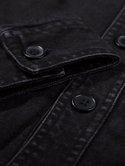 Luke 1977 Bala 2000 Midnight Black Shacket - Image 7 of 7