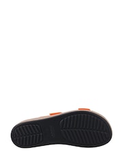 Crocs Brown Brooklyn Cork Buckle Wedge Sandals - Image 4 of 4