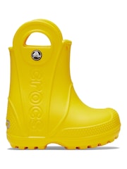 Crocs Yellow Toddler Handle It Rain Boots - Image 1 of 7