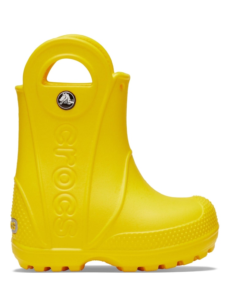 Crocs Yellow Toddler Handle It Rain Boots - Image 1 of 7