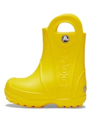 Crocs Yellow Toddler Handle It Rain Boots - Image 2 of 7