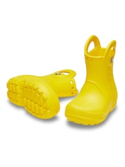 Crocs Yellow Toddler Handle It Rain Boots - Image 3 of 7