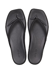 Crocs Black Miami Flip Sandals - Image 6 of 7