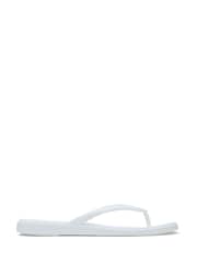 Crocs White Miami Flip Sandals - Image 1 of 7