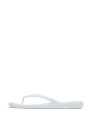 Crocs White Miami Flip Sandals - Image 2 of 7