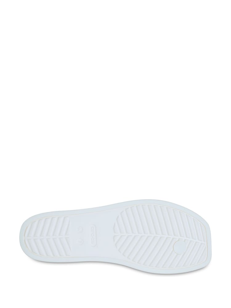 Crocs White Miami Flip Sandals - Image 7 of 7