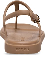 Crocs Brown Crocs Miami Thong Flip Sandals - Image 6 of 7