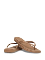 Crocs Brown Miami Flip Sandals - Image 1 of 7