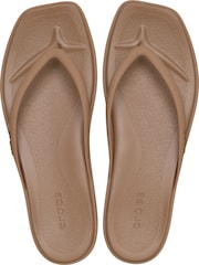Crocs Brown Miami Flip Sandals - Image 6 of 7