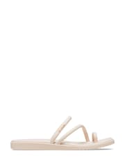Crocs Natural Miami Toe Loop Sandals - Image 1 of 7