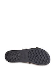 Crocs Black Brooklyn Cork Buckle Wedge Sandals - Image 7 of 7