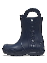 Crocs Blue Toddler Handle It Rain Boots - Image 3 of 8