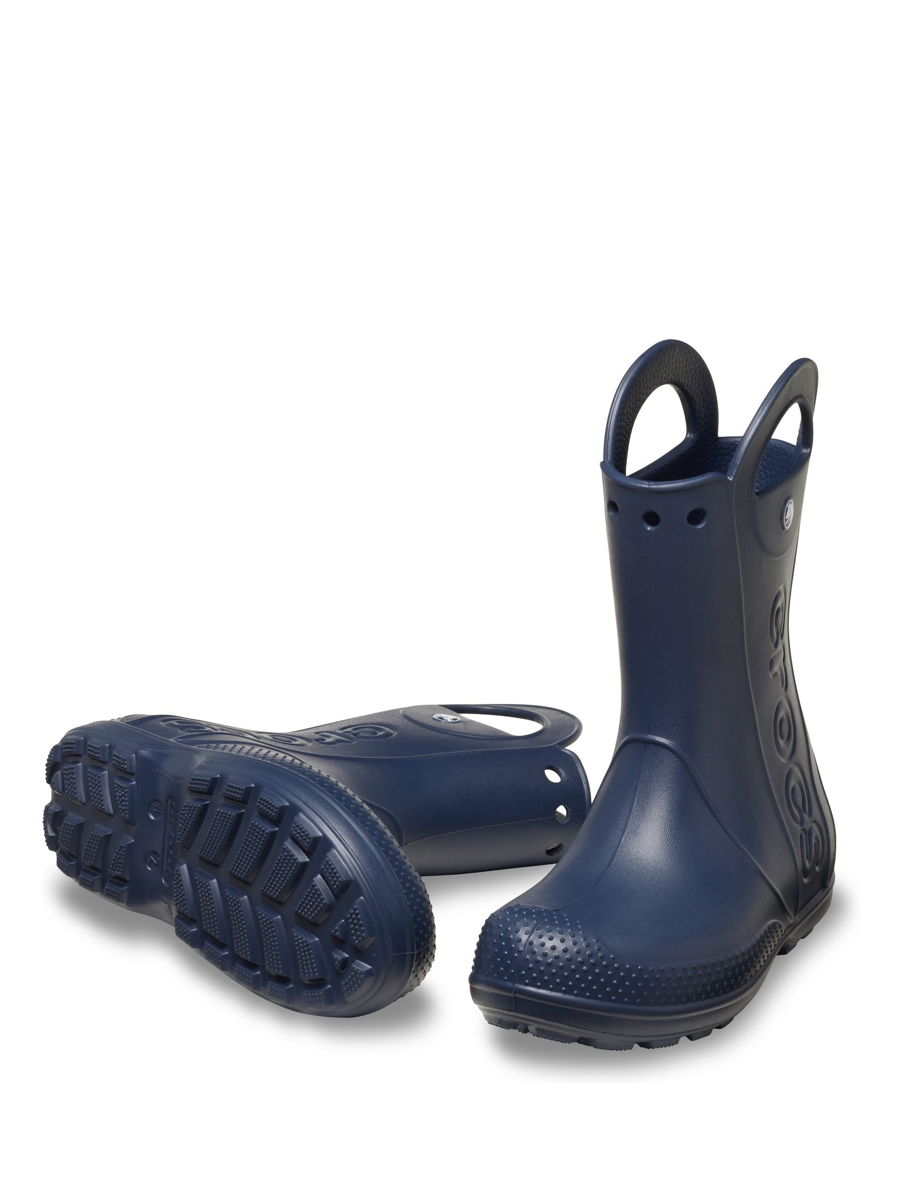 Buy Crocs Blue Toddler Handle It Rain Boots from Next Australia