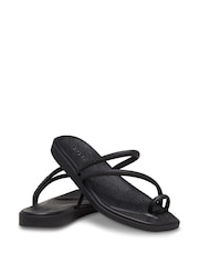 Crocs Black Miami Toe Loop Sandals - Image 1 of 7