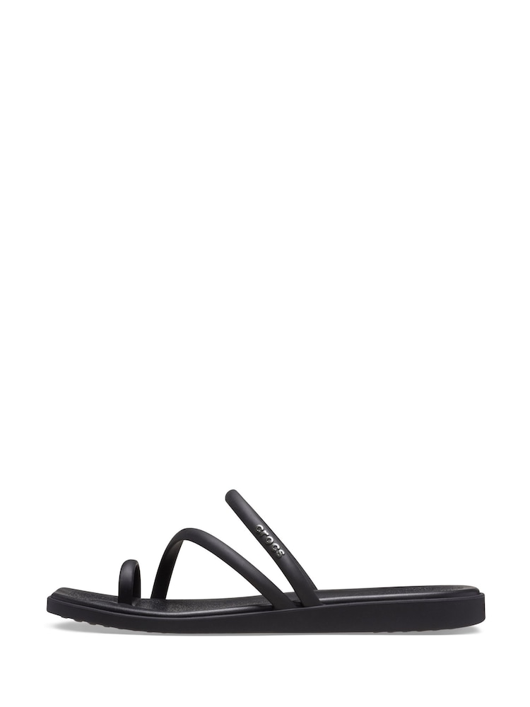 Crocs Black Miami Toe Loop Sandals - Image 3 of 7