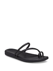Crocs Black Miami Toe Loop Sandals - Image 4 of 7