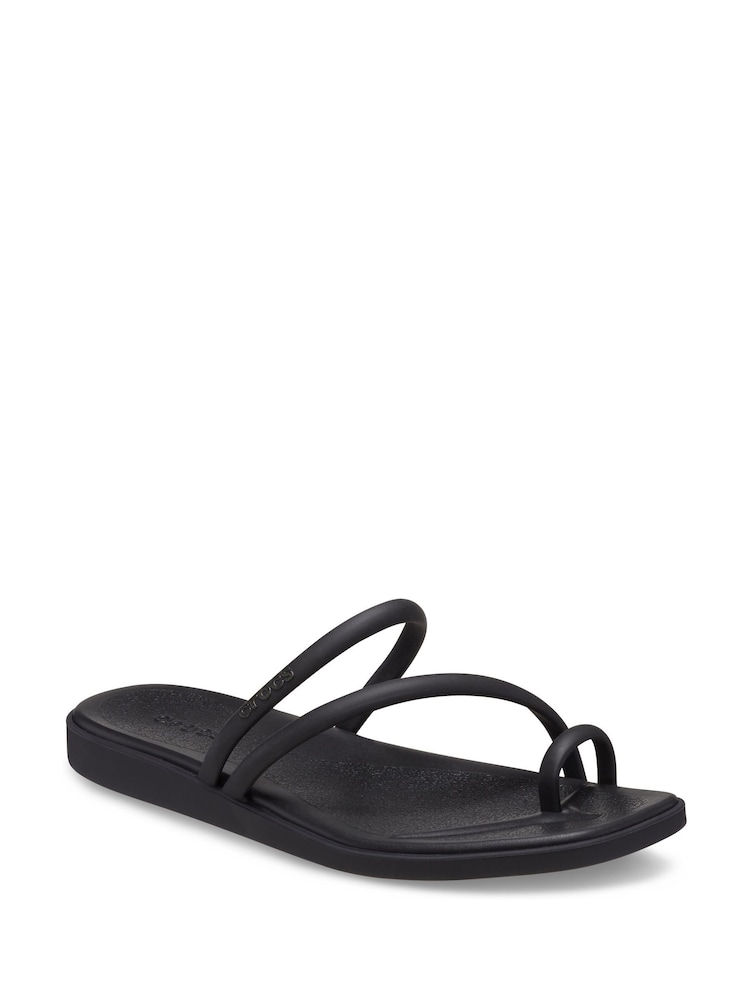 Crocs Black Miami Toe Loop Sandals - Image 4 of 7