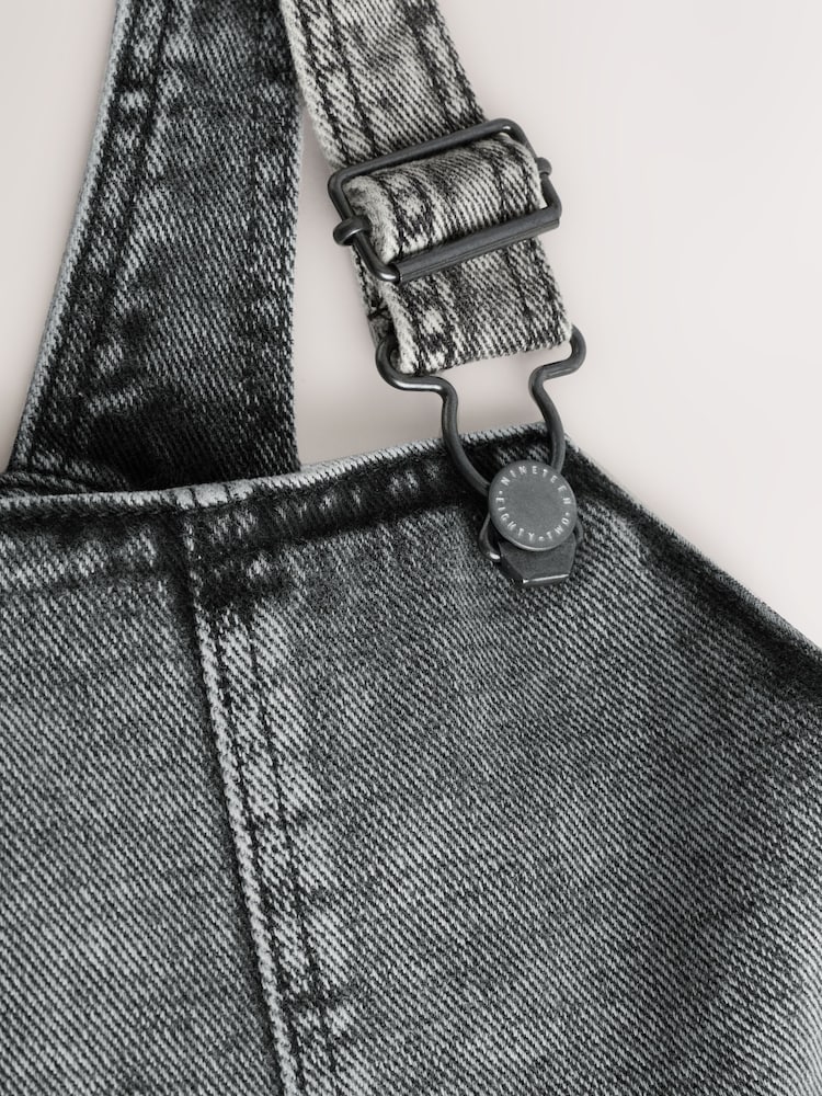 Boys Next Grey Dungarees (3mths-7yrs) 3 - 6 Months