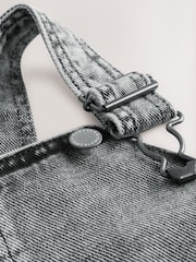 Grey Denim Dungarees (3mths-7yrs) - Image 8 of 11