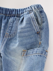 Mid Blue Tint Denim Cargo Jeans (3mths-7yrs) - Image 7 of 7
