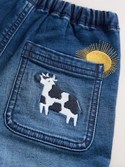 Mid Blue Farm Character Pull On Jeans (3mths-7yrs) - Image 7 of 7