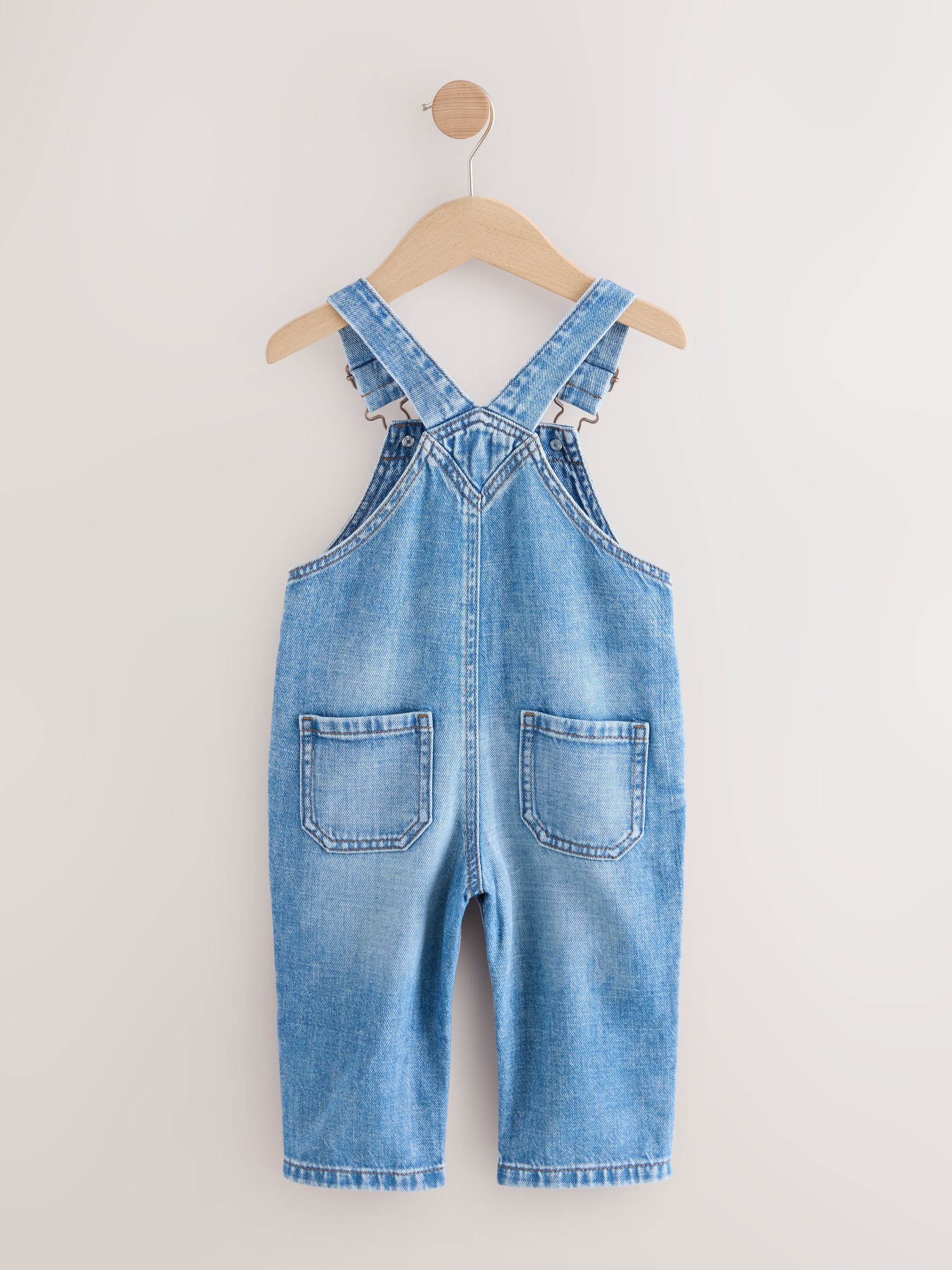 Buy Mid Blue Dungarees (3mths-7yrs) from Next Pakistan