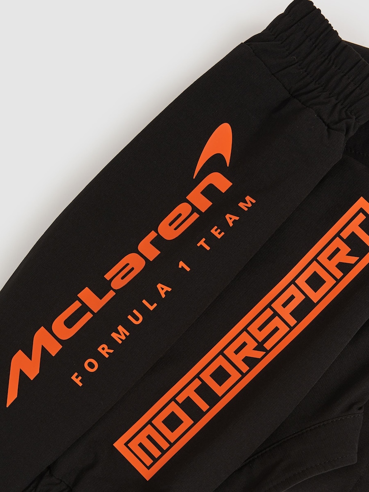 Reiss Black Wanden 3-9 yrs Unisex Fit McLaren F1 Team Technical Logo Jacket - Image 8 of 8