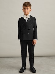 Reiss Knightsbridge Db Wool-Blend Double-Breasted Tuxedo Jacket - Imagen 2 de 4