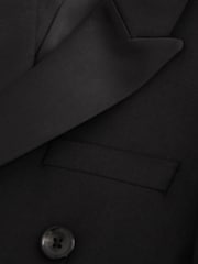 Reiss Knightsbridge Db Wool-Blend Double-Breasted Tuxedo Jacket - Imagen 4 de 4