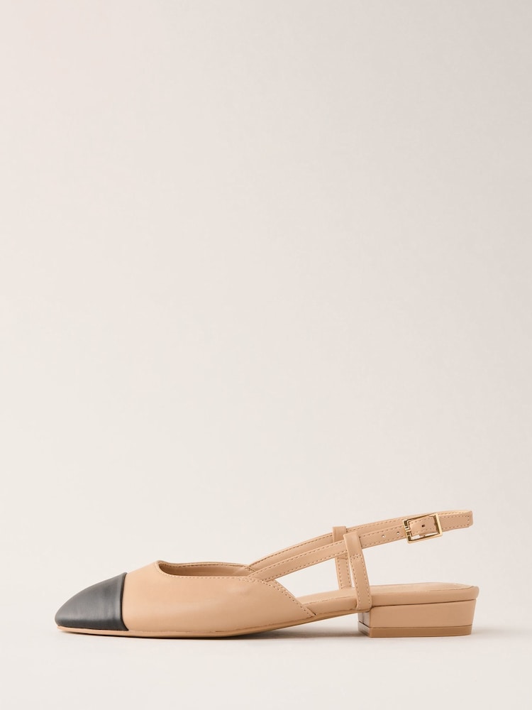 Lipsy – Ballerinas aus Kunstleder mit Zehenkappe und Fersenriemen - Bild 5 von 5 Lipsy – Ballerinas aus Kunstleder mit Zehenkappe und Fersenriemen - Bild 5 von 5