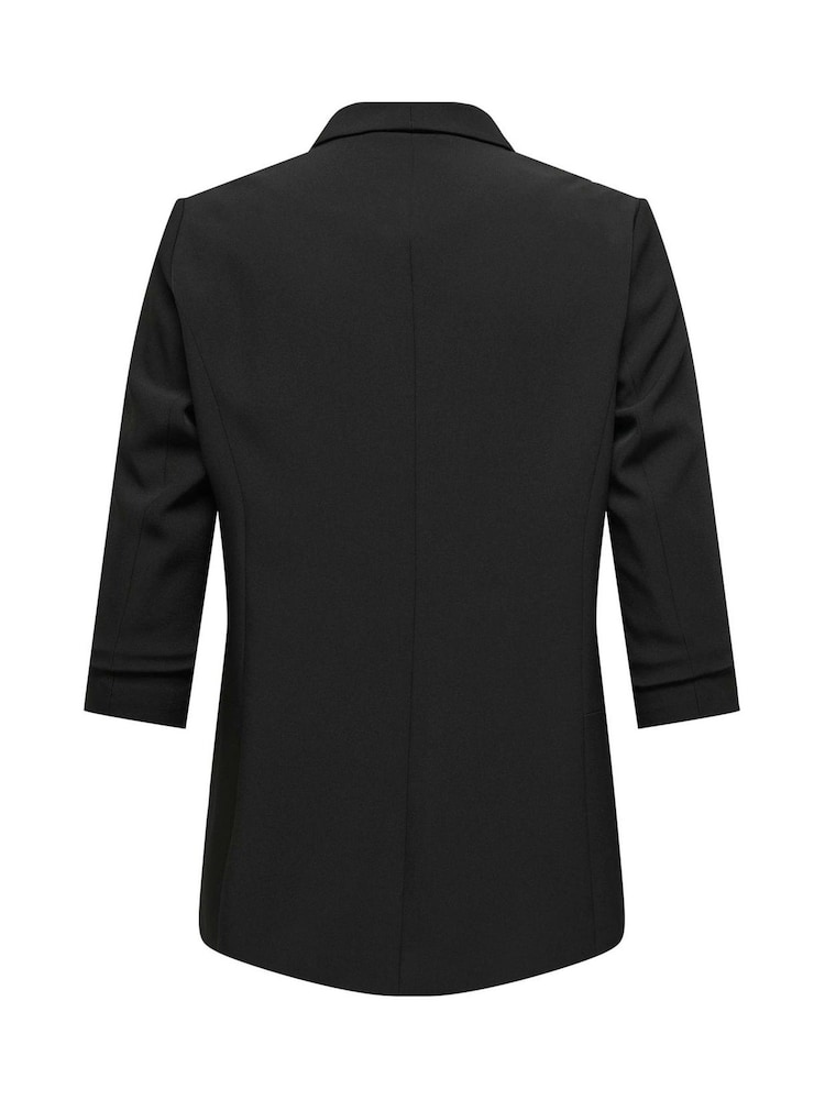 ONLY Curve Black 3/4 Sleeve Blazer - Image 7 of 7