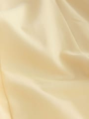 Lemon Yellow Square Neck Puff Hem Midi Dress - Image 7 of 9