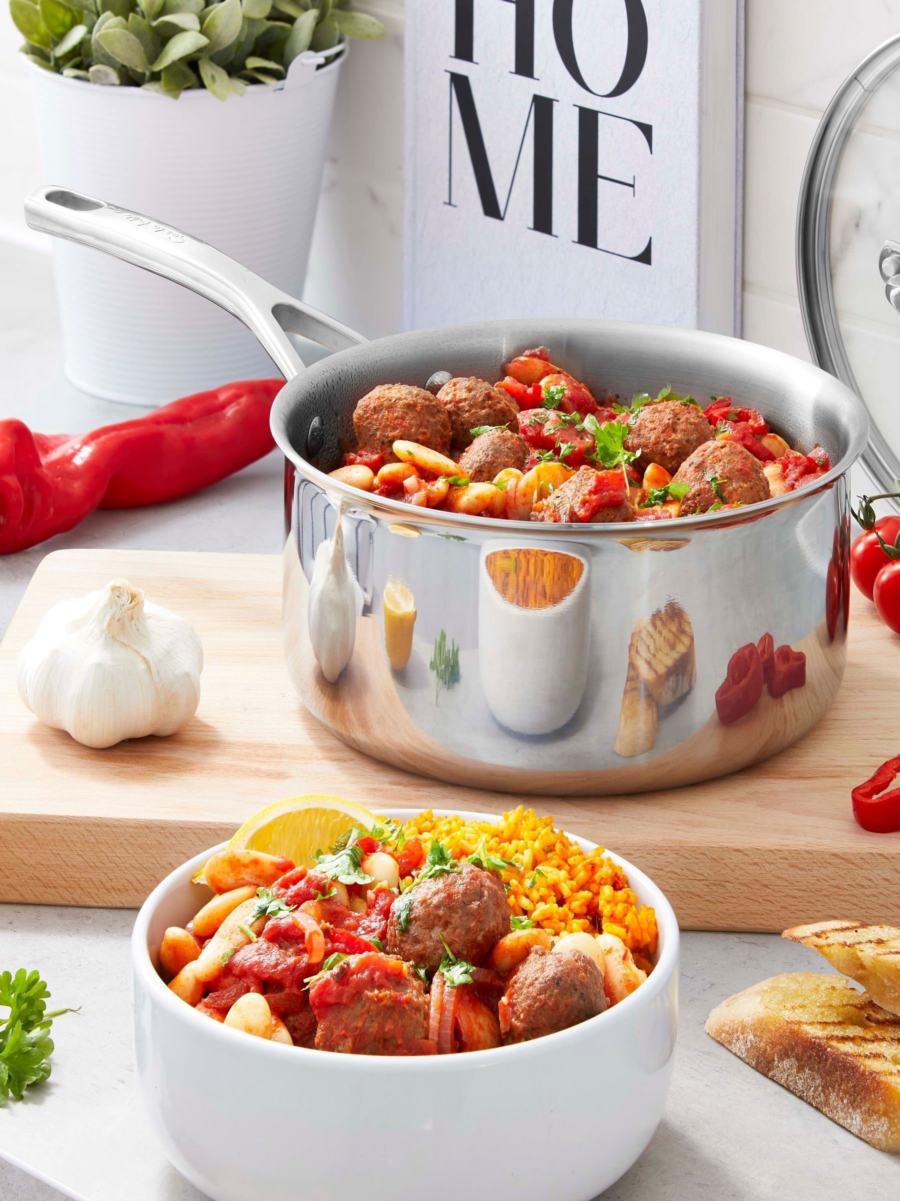 Sur La Table Unisex Grey Tri-Ply 16Cm Saucepan With Tempered Glass Lid, Satin Interior Finish, Induction Compatible, Stainless Steel In - Image 4