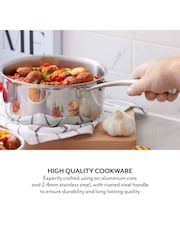 Sur La Table Stainless Steel Core TriPly 16cm Saucepan with Lid - Image 3 of 9