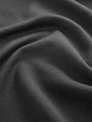 Charcoal Grey Twist Detailed Slinky Maxi Dress - Image 5 of 6