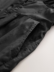 Black Corset Detail Wide Leg 100% Cotton Jumpsuit - Image 10 of 10