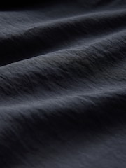 Black Long Sleeve Tie Front Midi Dress - Image 7 of 7