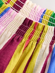 Multicolour Brights Strappy Drop Waist Tiered Maxi Dress - Image 7 of 8