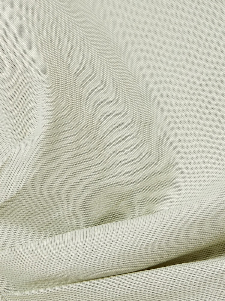 Reiss Sage Sadie Shoulder-Pad Ruched Jersey Top - Image 6 of 6