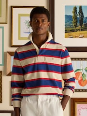 Joules Rugby Club Shirt Blue/Neutral - Image 1 of 12