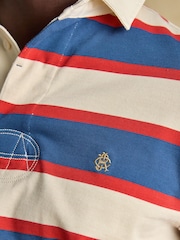 Joules Rugby Club Shirt Blue/Neutral - Image 10 of 12