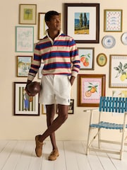 Joules Rugby Club Shirt Blue/Neutral - Image 2 of 12