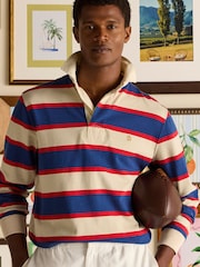 Joules Rugby Club Shirt Blue/Neutral - Image 3 of 12